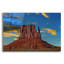  «Mitten With Sunburst» par Chris Vest, art mural en verre acrylique, 24 po x 16 po-548472367