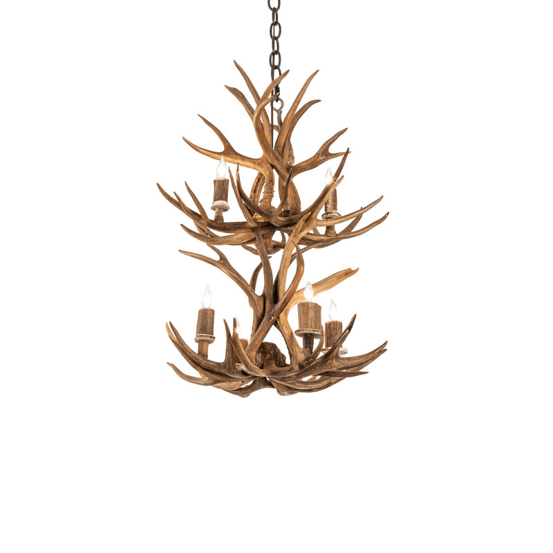 Rustic Lodge 6 - Light Chandelier