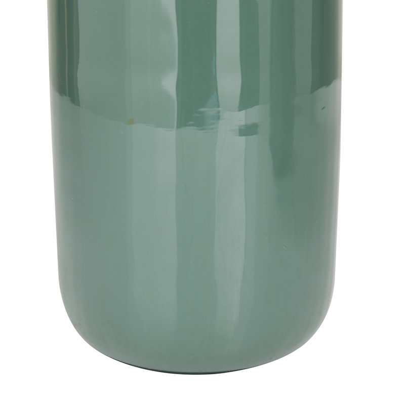 Vase en fer moderne Lusya Cole, Vert