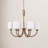 Coastal Luxe 6-Light Chandelier