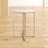 Vickiana Glass Top End Table