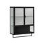 Armoire murale 23,62 po à deux portes avec rangement fermé à deux niveaux