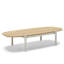 Terra Outdoor Oval Teak Coffee Table-1470371760