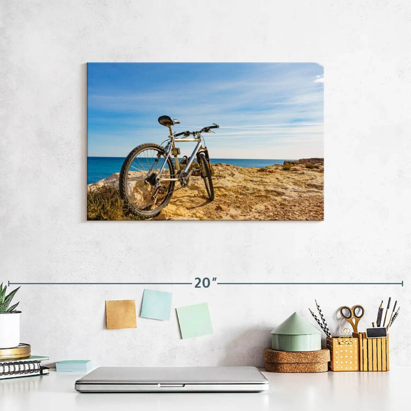 Mehar Black Beach Bike, 8" H x 12" W