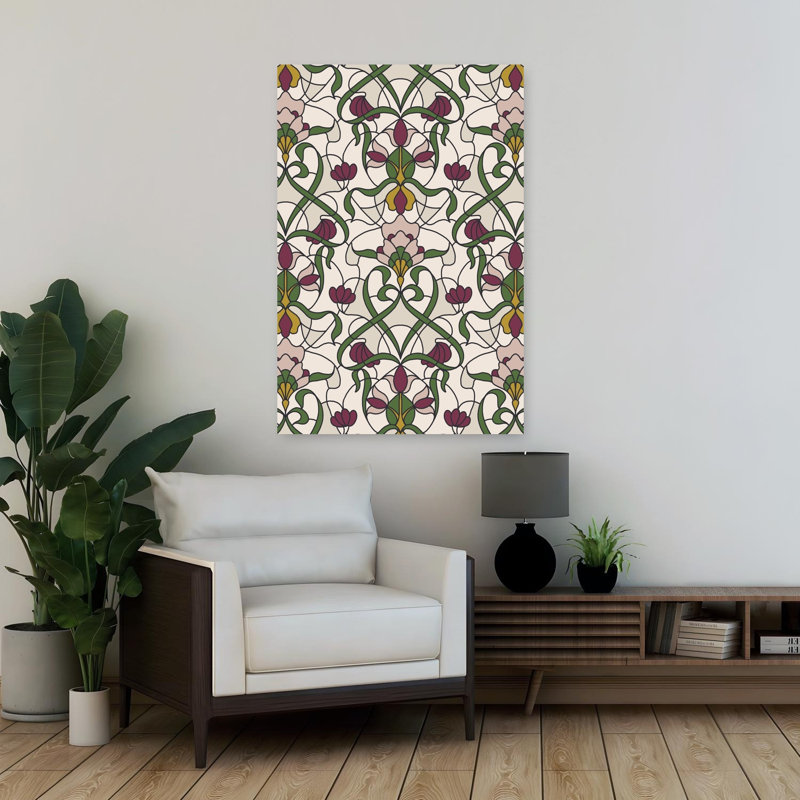 Art floral élégant, H 36 po x l 24 po