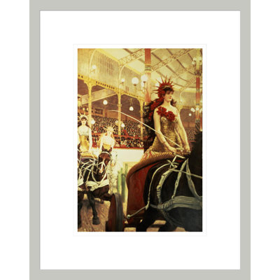 The of the Cars by James Tissot -Framed Giclee Print