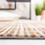 Tapis rayé ivoire / naturel Sonnier-397800262