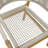 Hadley Modern Rope-Woven Design  Patio Lounge Chair with Durable Acacia Wood Frame-124942534