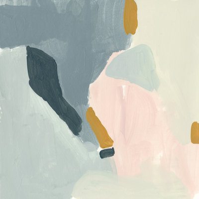 Muted Composition I by Jennifer Goldberger - Wrapped Canvas Painting