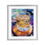 «Ice Cold Glass Reflections», reproduction encadrée sous verre, design by Creative Studio-130820473-130820474