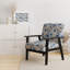 Fauteuil d'appoint rembourré bohème et éclectique Coastal Retreat Ii Boho