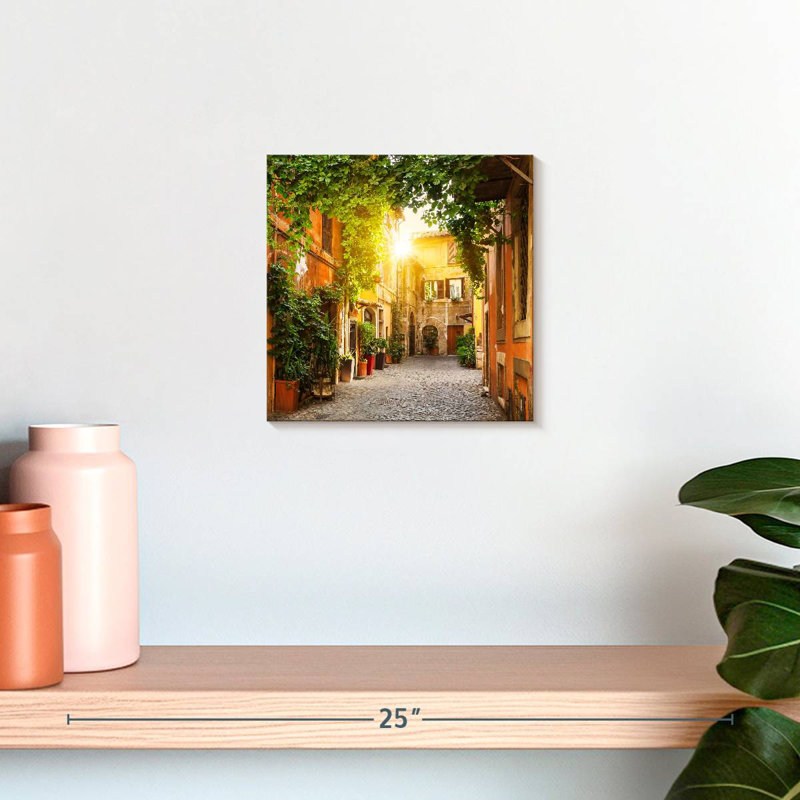 Rue Sireci Trastevere, H 10 po x l 10 po