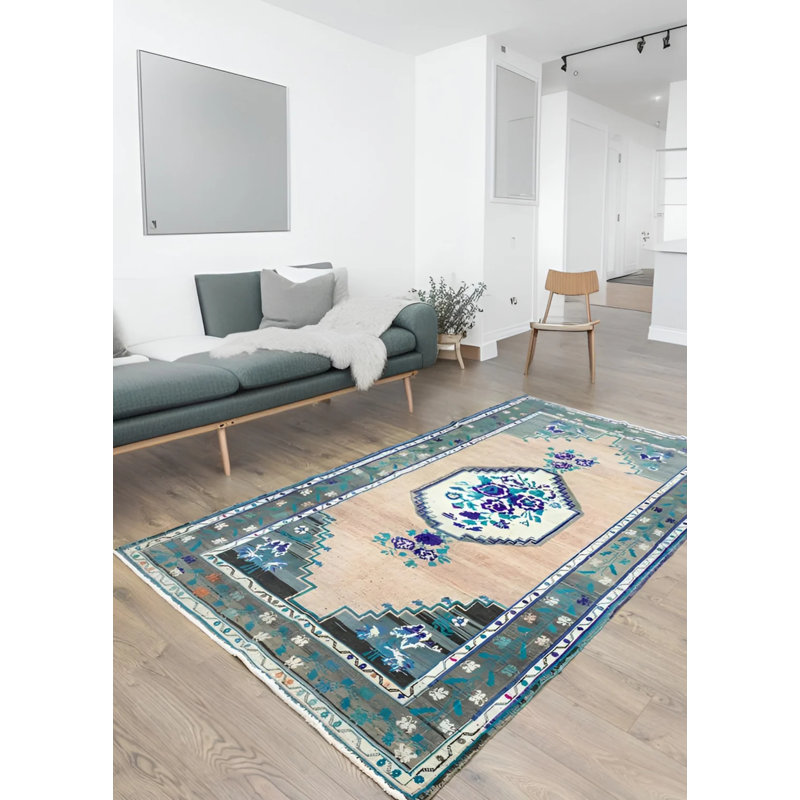 Tapis en laine tissé à la main Laila