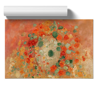 Nasturtiums by Odilon Redon - Frameless Print