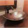 Round Milan LED Thermostatic Mixer Shower Set Luxurious Shower with LED Temperature Display