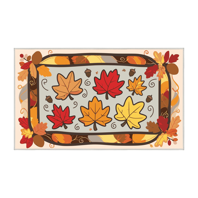 Tapis de Noël East Urban Home, Rectangulaire 2 pi x 3 pi
