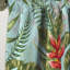 Panneau de rideau simple occultant Tropical Foliage II - Mid-Century-543230663