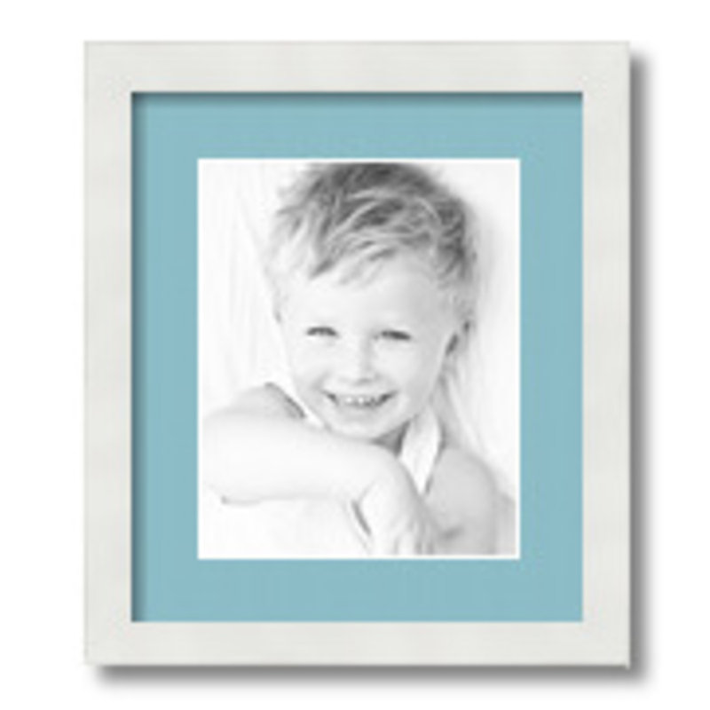 Matte Picture Frame, French Blue