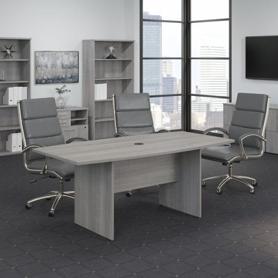 71.54'' Boat Shaped Conference Table