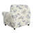Stretch Sofa Cover Printed Couch Covers, Floral Pattern 2 Piece Armchair Slipcover With Separate Chair Cushion Cover, Washable Furniture Protector For Living Room(Chair, Butterfly Pattern)