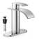 Single-Hole Single-handle Bathroom Faucet with Drain Assembly