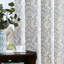 Rideaux en lin à motif damas rétro avec œillets Grommet-873785464-904759367