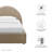 Resort Performance Velvet Arched Round Platform Bed-101181364-101181359