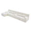 Canapé surdimensionné surdimensionné en forme de L pour canapé modulaire de 161,8 po, beige-389660493-389660498-389660503