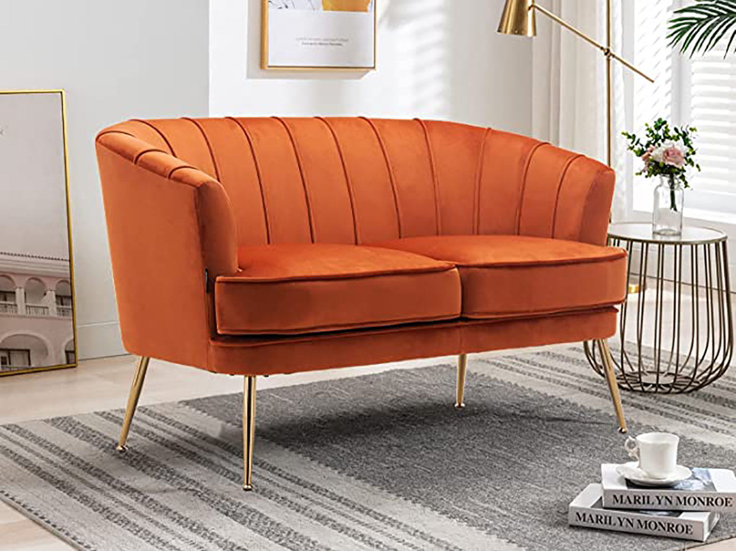 Mercer41 Ledgerwood 50 inches Wide Velvet Armchair & Reviews | Wayfair