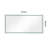 LED Bathroom Mirror With Front And Backlight, Wall Mounted Vanity Mirror, Anti-Fog, Memory, 3 Colors, Stepless Dimmable-1918369150