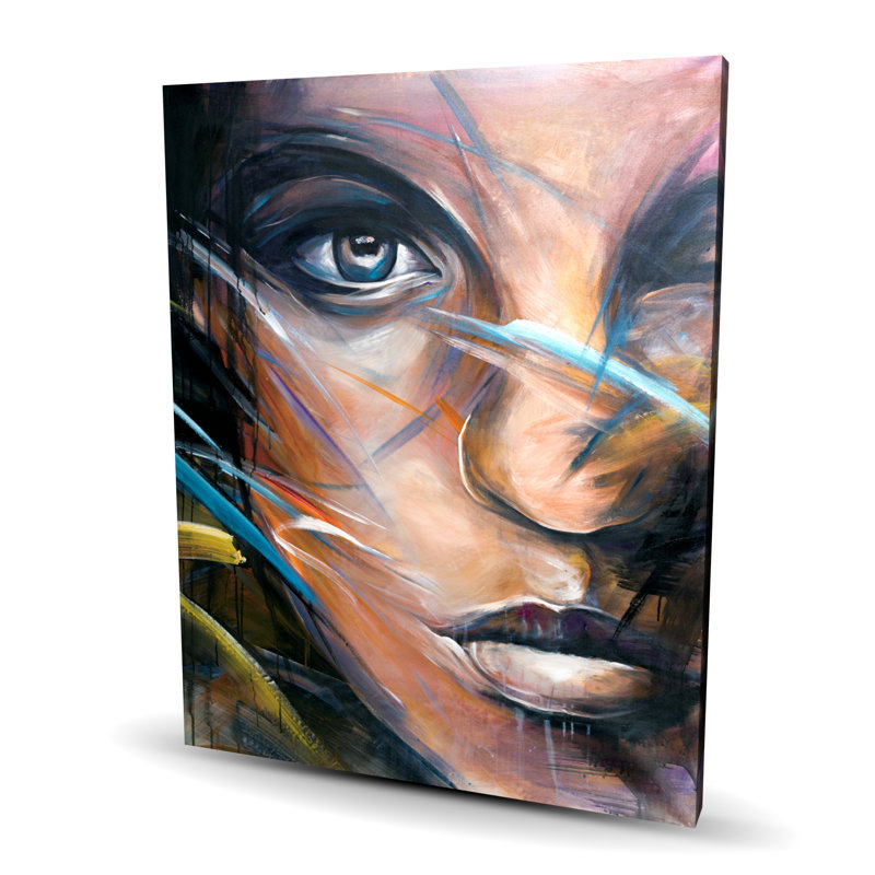 Visage coloré de femme | Beauté, décoration de chambre à coucher