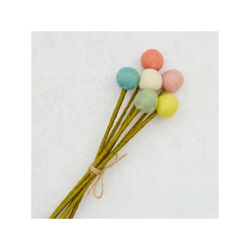 Vase Filler, Light Pink/Coral/Mint/Light Blue/Yellow/White