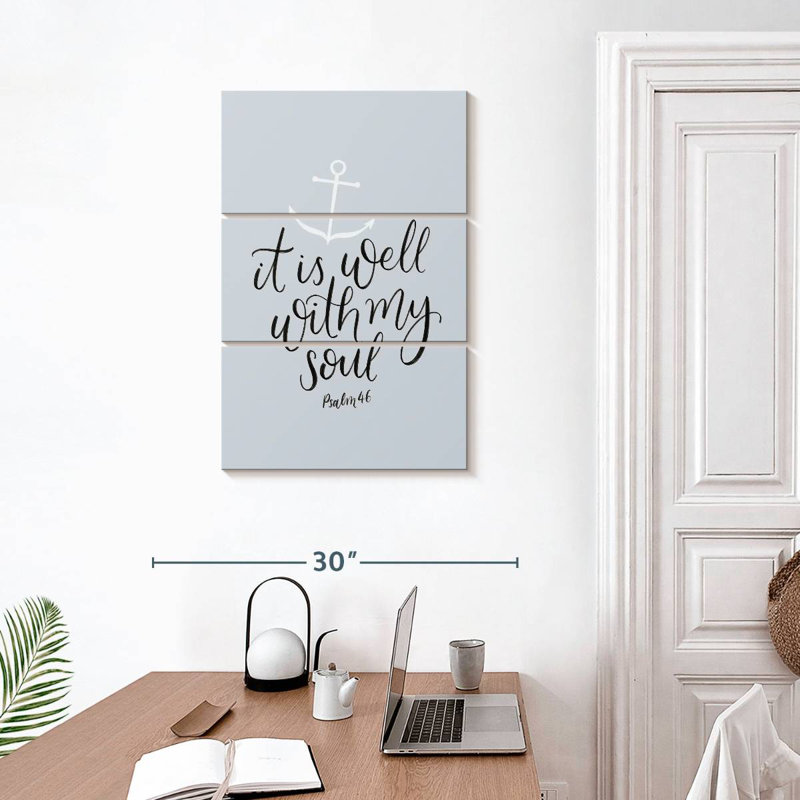 Tergel It Is Well With My Soul, H 32 po x l 20 po