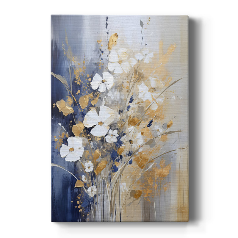FLORAL Series CCCCXXV - Cavas de galerie sur mesure, H 12 po x l 8 po