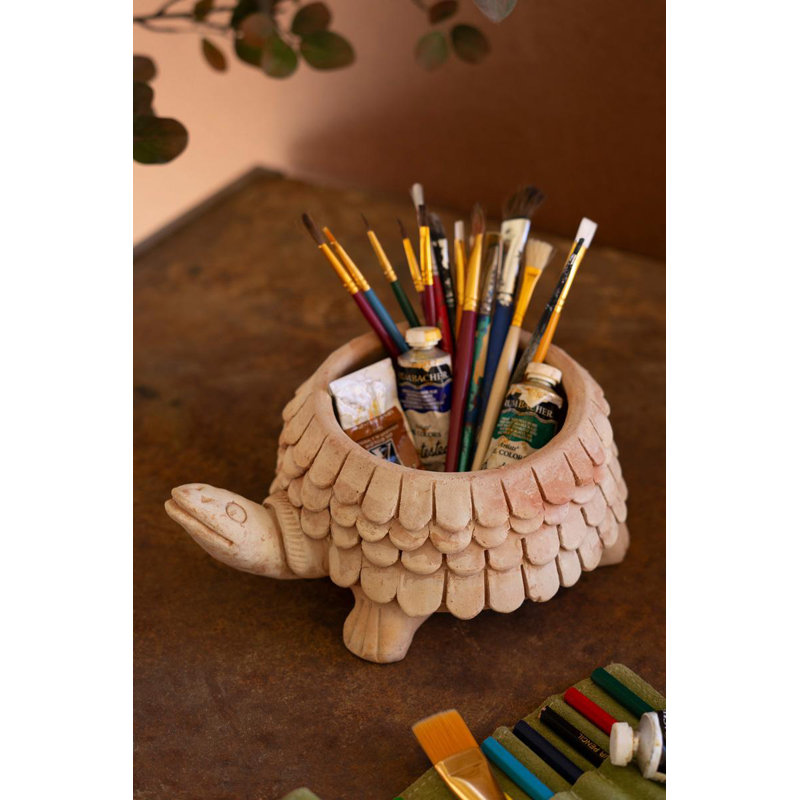  Terracotta Turtle Planter
