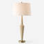 Lampe de table en travertin Lavena