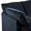 Chenille bleue 4 modulaire avec cadre de rangement, 4 chaises confortables, revêtement de 63 po x 35 po, zone confortable-508739682