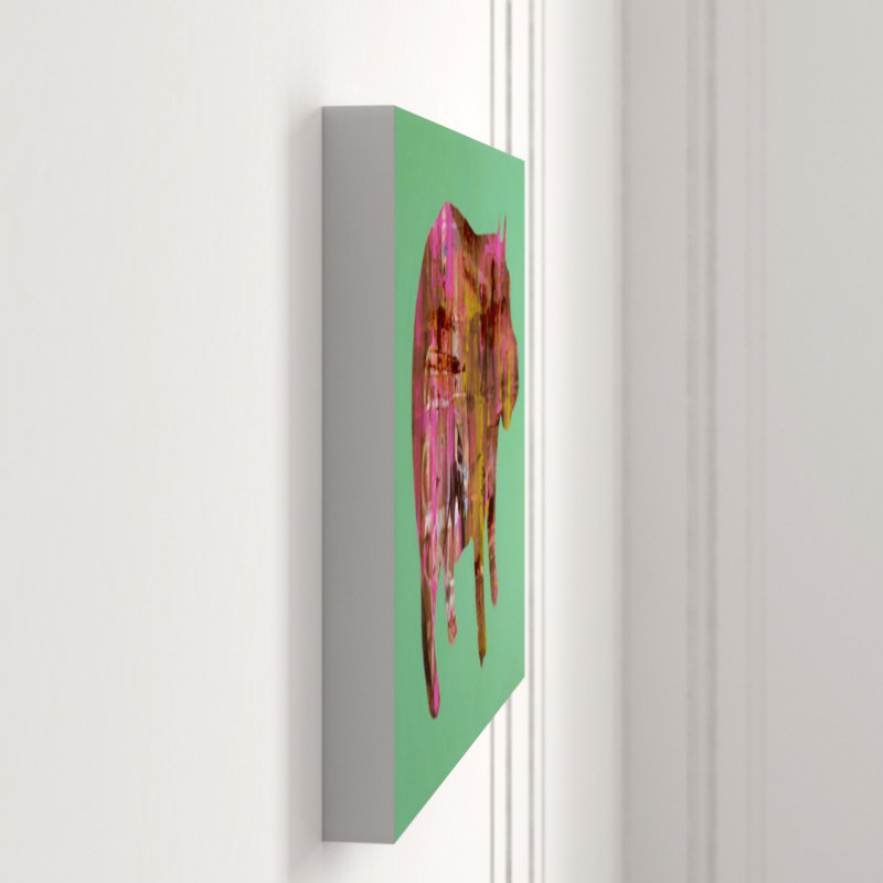 Animal Crossing V Print, 54" H x 70" W, Glass Coat