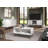 Dufresne Large White Sideboard, 2 Doors and 3 Drawers, Industrial Design