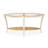 Malibu Crest 61'' Glass Top Console Table