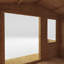 Mercia 11ft x 11ft Apex Log Cabin with Veranda (19mm)