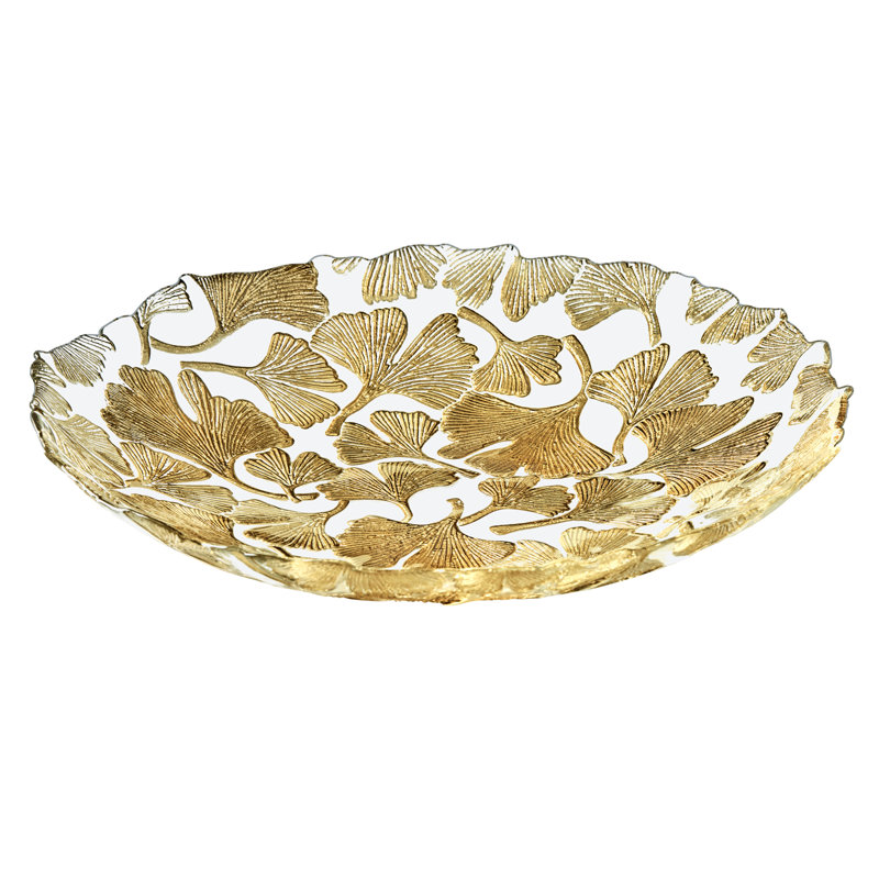 Glass Decorative Plate 1