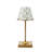 Sterling Check LED Rechargeable Cafe Table Lamp