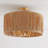 Paper Semi Flush Mount