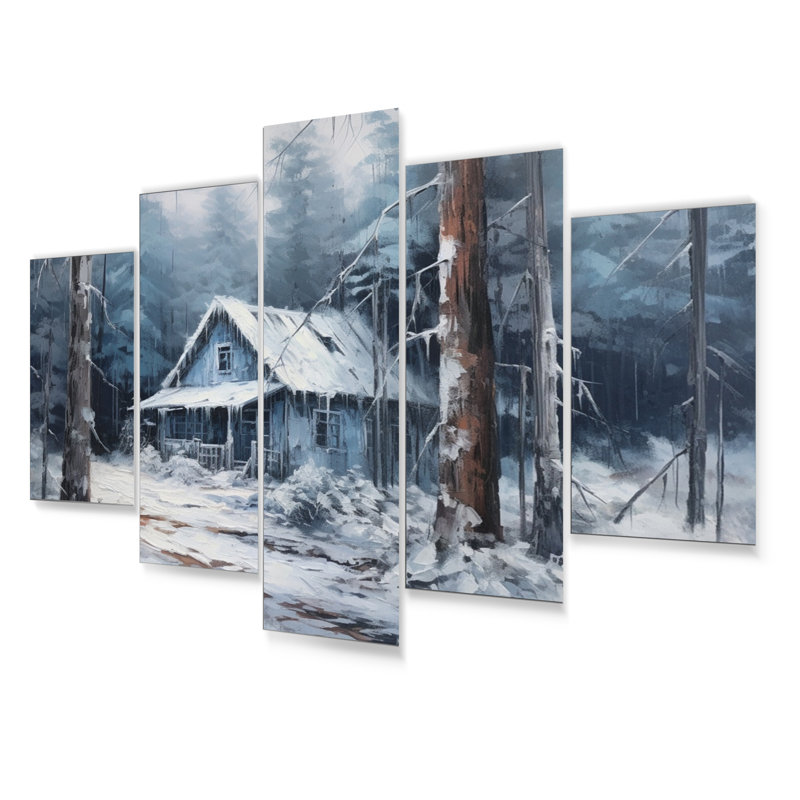Winter Snow Marvels II - Snow Wall Decor Set Metal