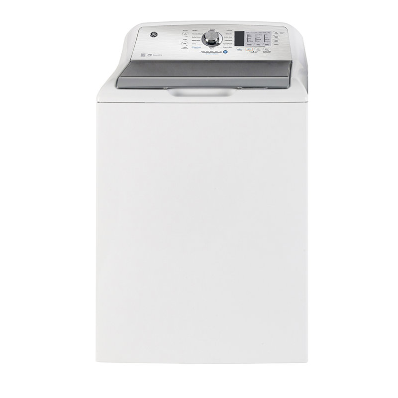GE 5,2 pieds cubes cu. Pi. Laveuse à chargement par le haut haute efficacité en blanc