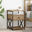 40cm W Manufactured Wood Bedside Table-340318532