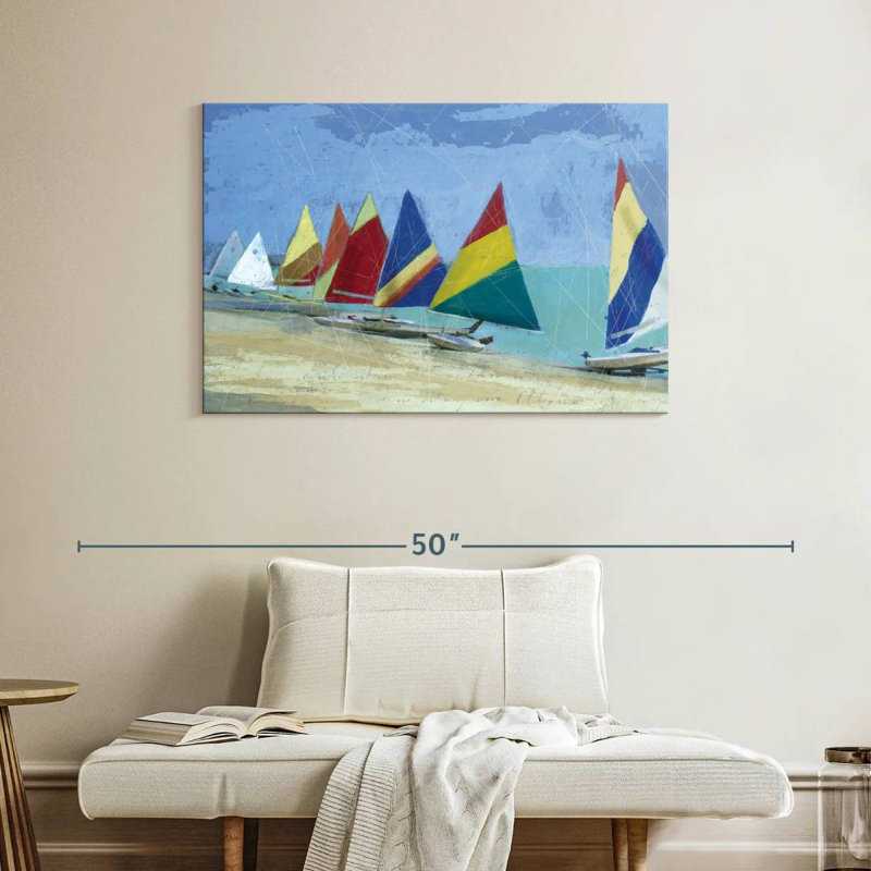Sailboats Aletra, H 26 po x l 39 po