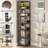 74.80" Tall 6-Tier Corner Shelf