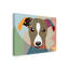 «Whippet» par Buckey, impression sur toile tendue-27490180